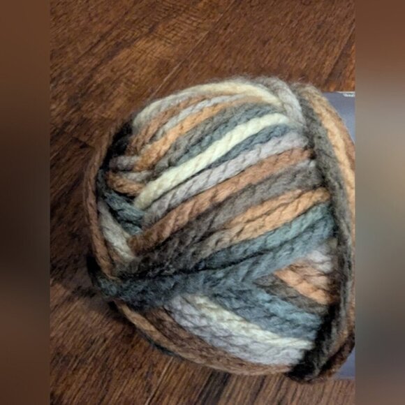 Bernat Softee verigated Taupe cream gray brown tranquil -2 x 80g Acrylic - Picture 5 of 6